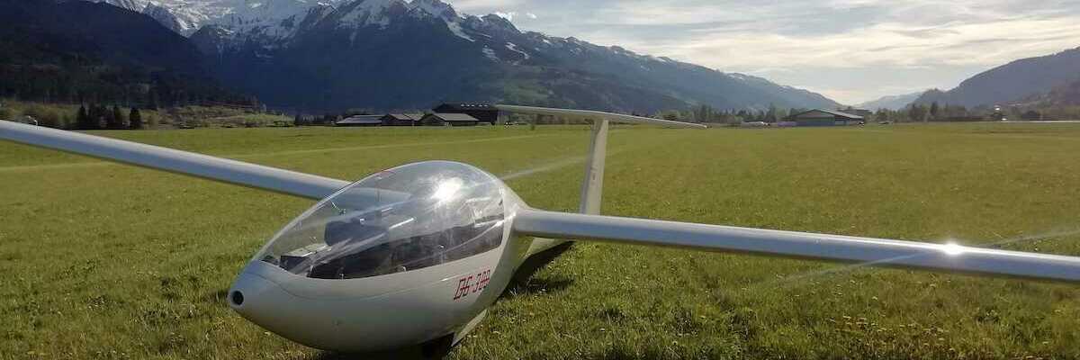 Flugwegposition um 16:19:59: Aufgenommen in der Nähe von Gemeinde Zell am See, 5700 Zell am See, Österreich in 767 Meter